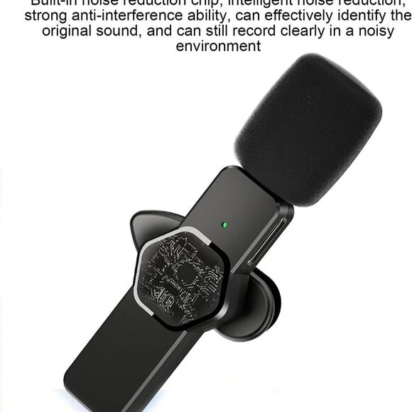 Blogger Wireless Microphone with Noise Canceling for Smartphone Mini Plug&Play - Picture 6 of 6